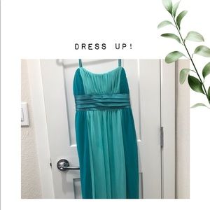 Teal Dress